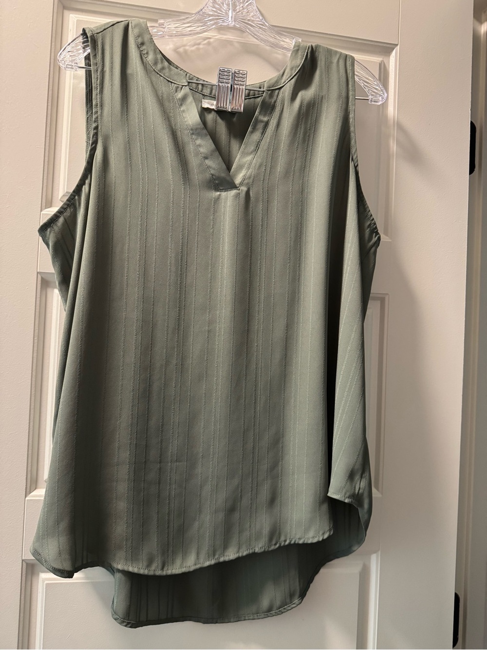 Maurices Sage Green V-Neck Sleeveless Camisole